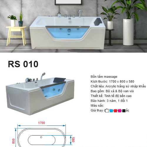 Bồn tắm Royal Sanp RS 010